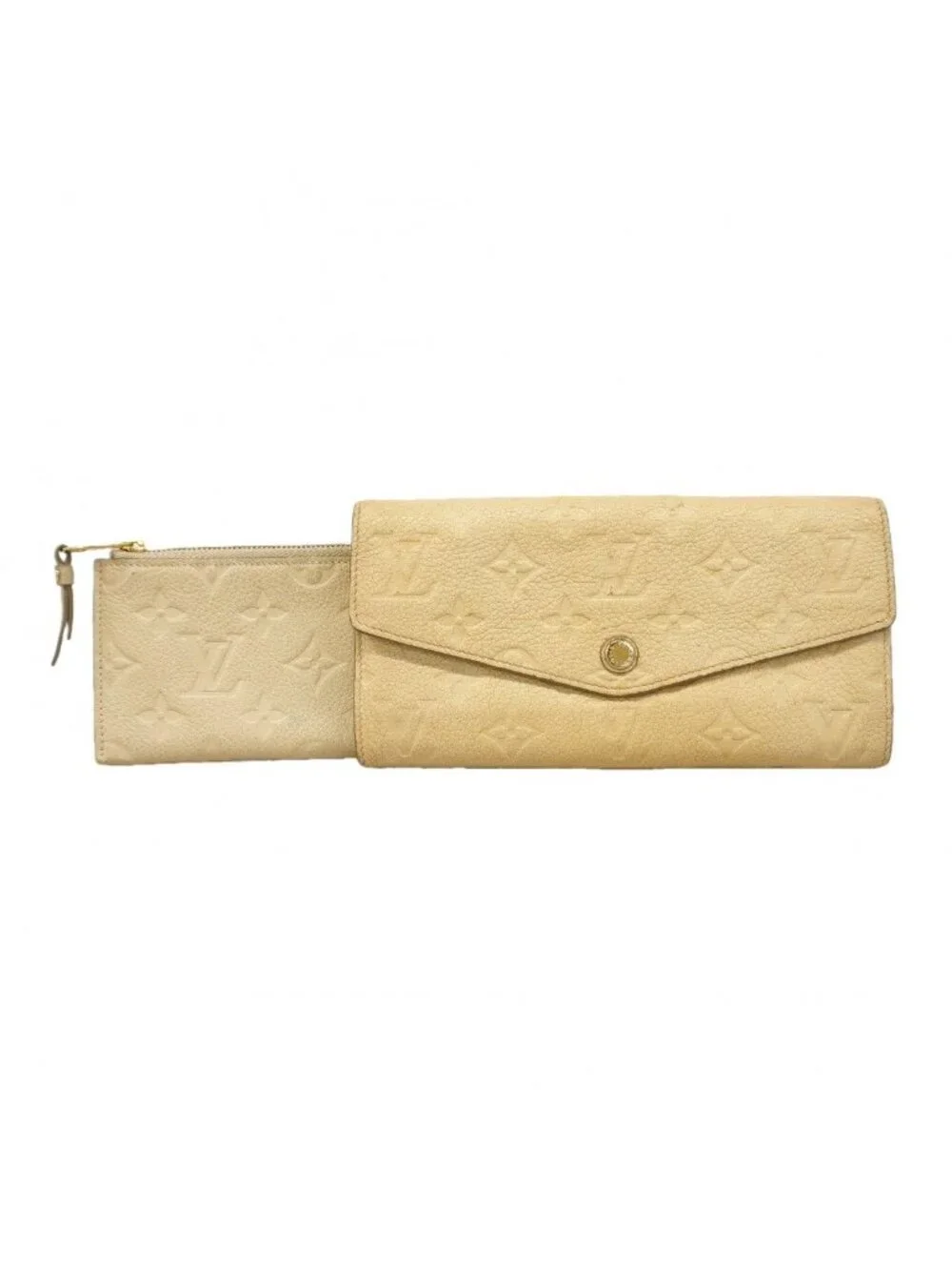 Louis Vuitton Wallet Monogram Empreinte Portefeuille Curilles Neige